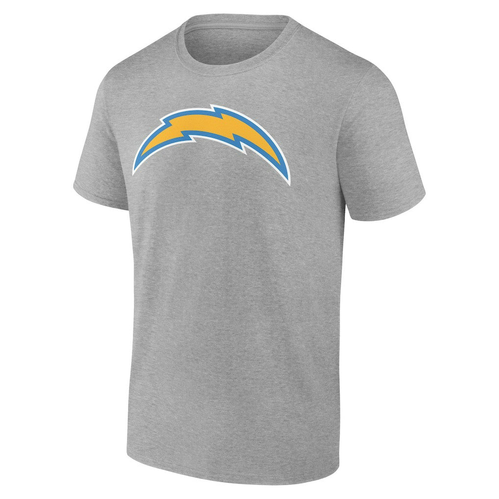 Los Angeles Chargers Team Authentic Personalized Name & Number T-Shirt - Gray online