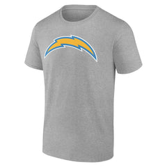 Los Angeles Chargers Team Authentic Personalized Name & Number T-Shirt - Gray online