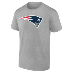 New England Patriots Team Authentic Personalized Name & Number T-Shirt - Gray online