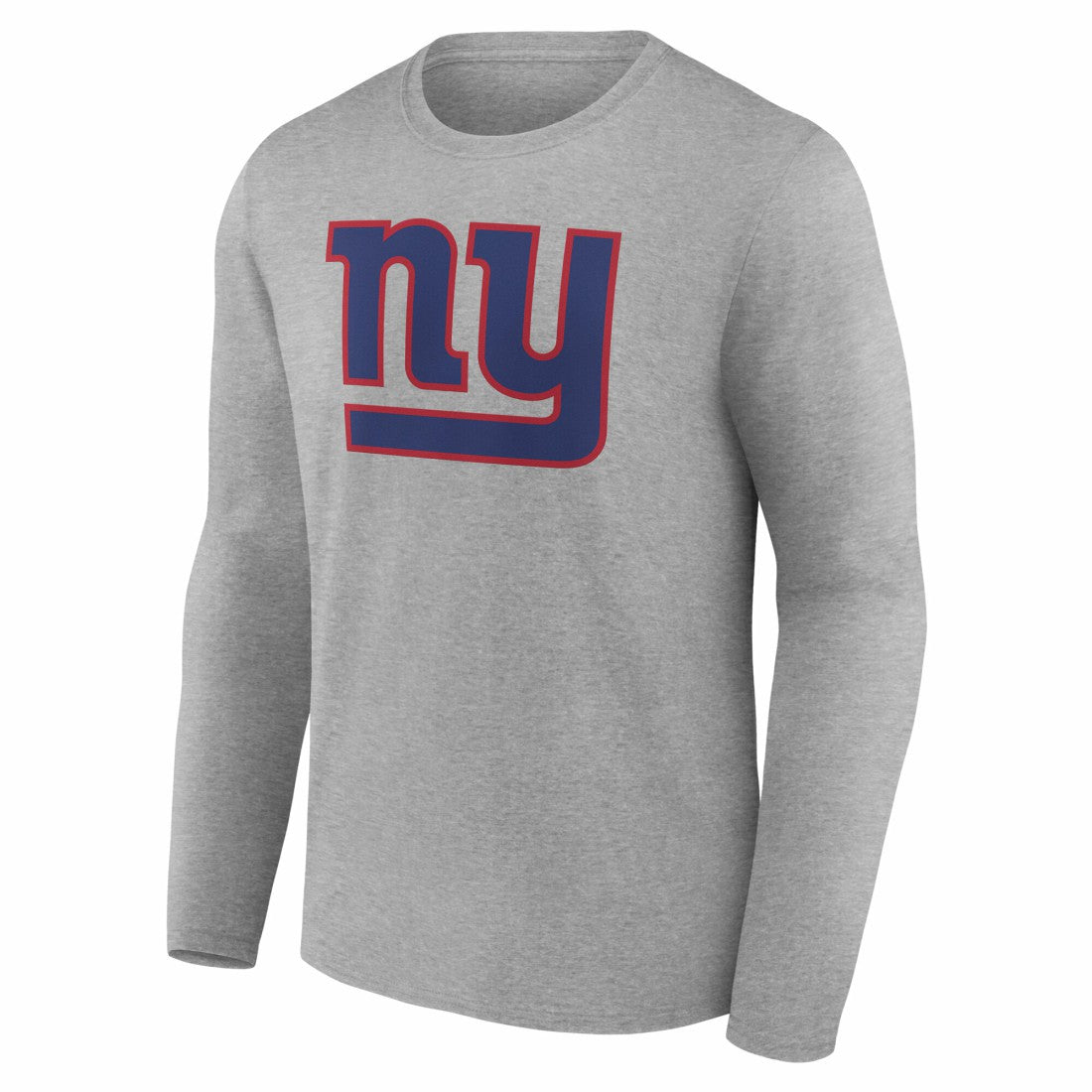 New York Giants Team Authentic Personalized Name & Number Long Sleeve T-Shirt - Gray online