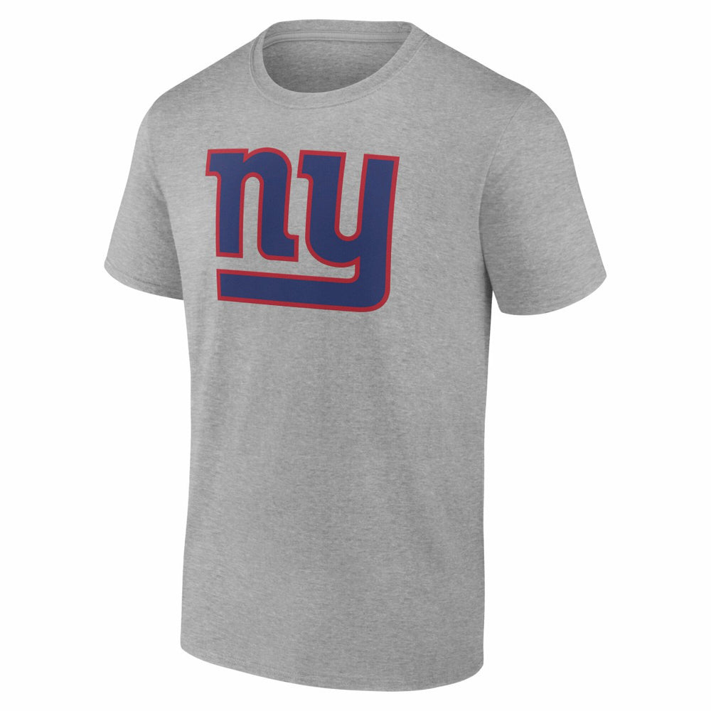 New York Giants Team Authentic Personalized Name & Number T-Shirt - Gray discount