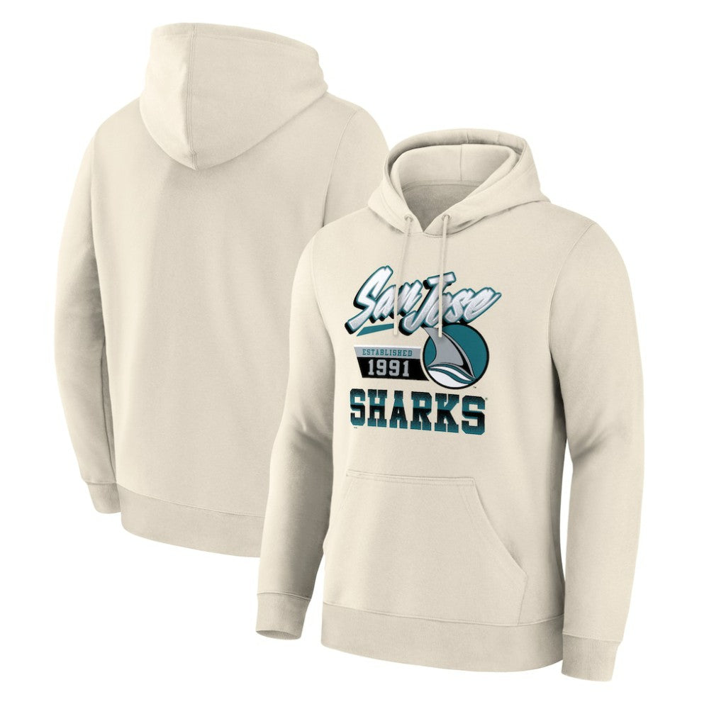 San Jose Sharks Alternate Legacy Hoodie - Cream Hoodies
