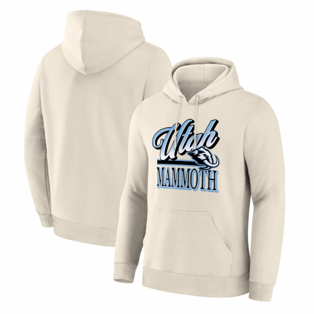 Utah Mammoth Legacy Hoodie - Cream Hoodies