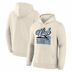 Utah Mammoth Legacy Hoodie - Cream Hoodies