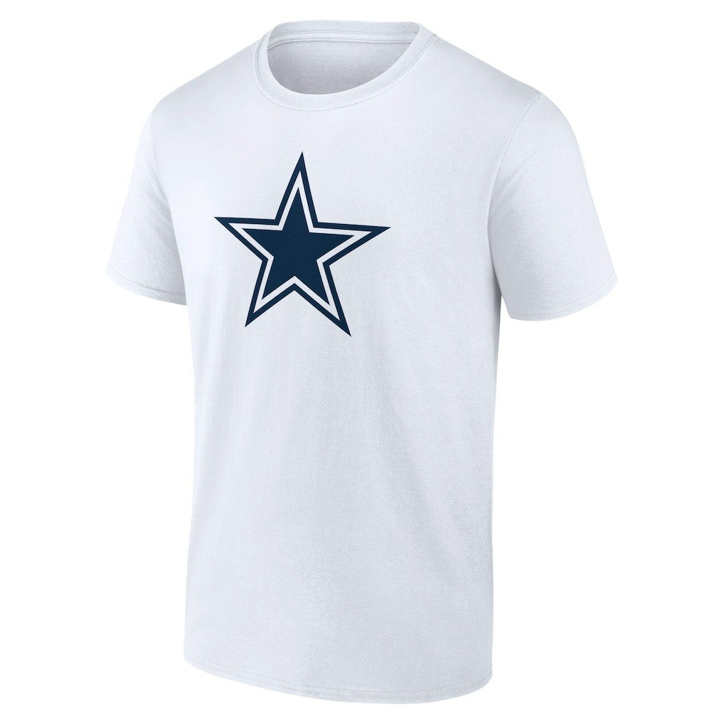 Dallas Cowboys Team Authentic Personalized Name & Number T-Shirt - White cheap
