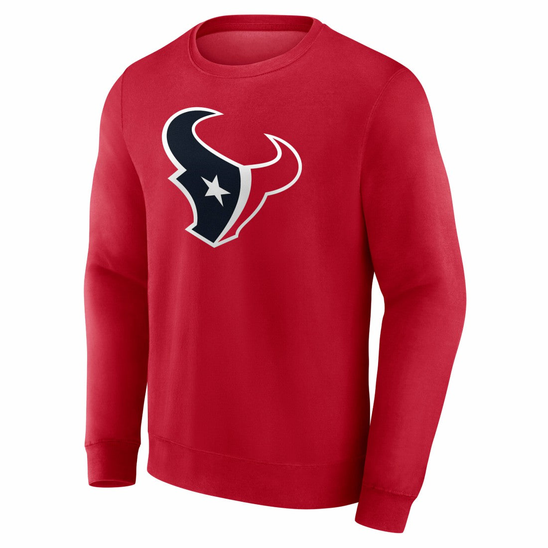 Houston Texans Team Authentic Personalized Name & Number Sweatshirt - Red cheap
