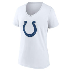 Indianapolis Colts Women's Team Authentic Personalized Name & Number V-Neck T-Shirt - White outlet