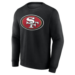 San Francisco 49ers Team Authentic Personalized Name & Number Sweatshirt - Black sale