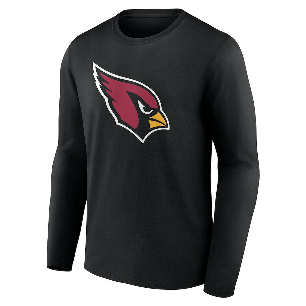 Arizona Cardinals Team Authentic Personalized Name & Number Long Sleeve T-Shirt - Black sale