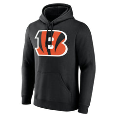 Cincinnati Bengals Team Authentic Personalized Name & Number Hoodie - Black cheap