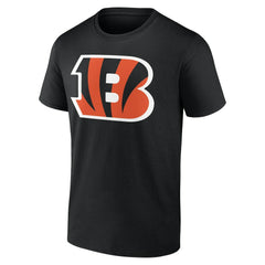 Cincinnati Bengals Team Authentic Personalized Name & Number T-Shirt - Black for sale