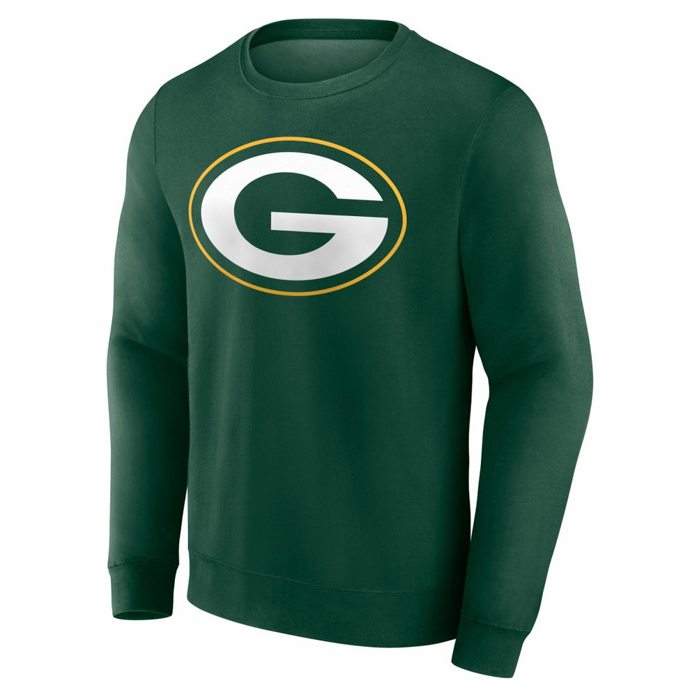Green Bay Packers Team Authentic Personalized Name & Number Sweatshirt - Green cheap