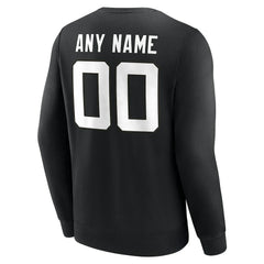 Jacksonville Jaguars Team Authentic Personalized Name & Number Sweatshirt - Black discount