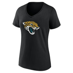 Jacksonville Jaguars Women's Team Authentic Personalized Name & Number V-Neck T-Shirt - Black outlet