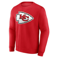 Kansas City Chiefs Team Authentic Personalized Name & Number Sweatshirt - Red cheap