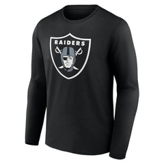Las Vegas Raiders Team Authentic Personalized Name & Number Long Sleeve T-Shirt - Black outlet
