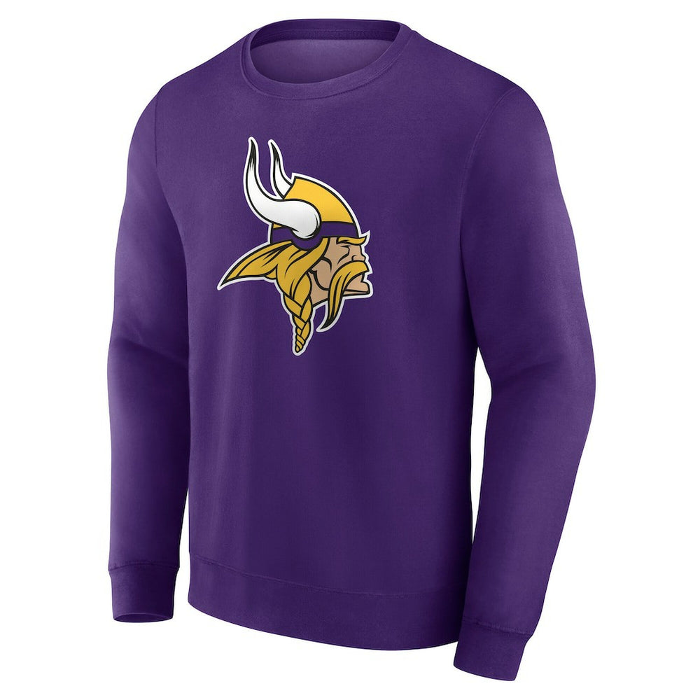 Minnesota Vikings Team Authentic Personalized Name & Number Sweatshirt - Purple discount