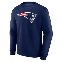 New England Patriots Team Authentic Personalized Name & Number Sweatshirt - Navy discount