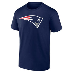 New England Patriots Team Authentic Personalized Name & Number T-Shirt - Navy on sale