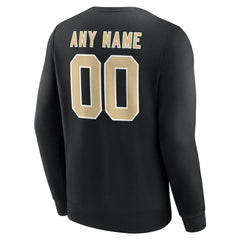 New Orleans Saints Team Authentic Personalized Name & Number Sweatshirt - Black online