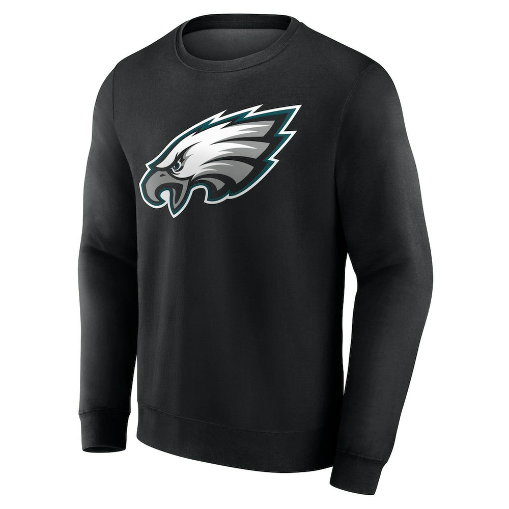 Philadelphia Eagles Team Authentic Personalized Name & Number Sweatshirt - Black sale