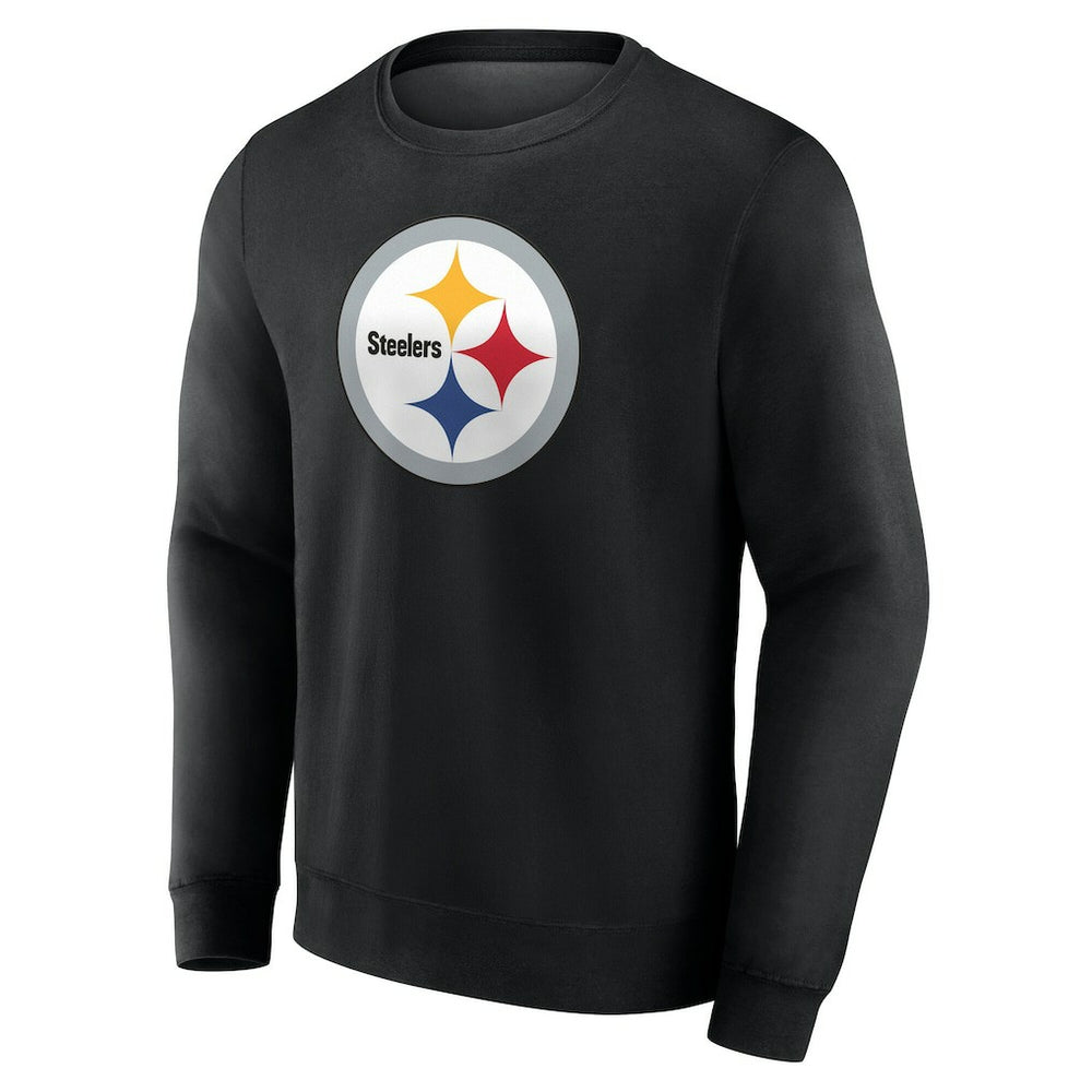 Pittsburgh Steelers Team Authentic Personalized Name & Number Sweatshirt - Black for sale