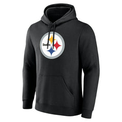 Pittsburgh Steelers Team Authentic Personalized Name & Number Hoodie - Black outlet