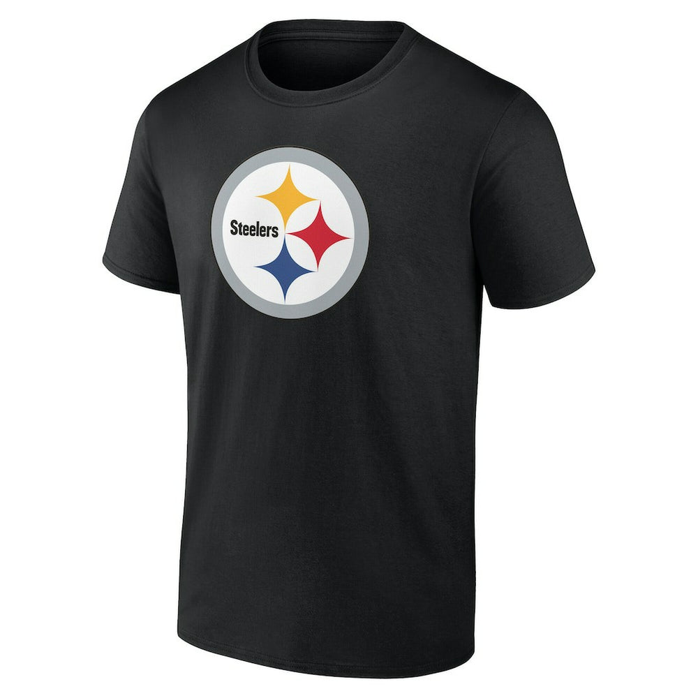 Pittsburgh Steelers Team Authentic Personalized Name & Number T-Shirt - Black discount