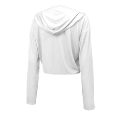 Drake Maye New England Patriots Majestic Threads Women's Glitter Wordmark Hoodie - White outlet