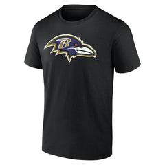 Baltimore Ravens Big & Tall Team Authentic Custom T-Shirt - Black for sale