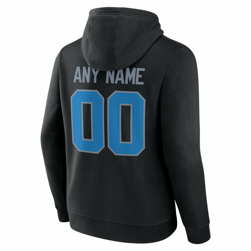 Detroit Lions Big & Tall Team Authentic Custom Hoodie - Black for sale