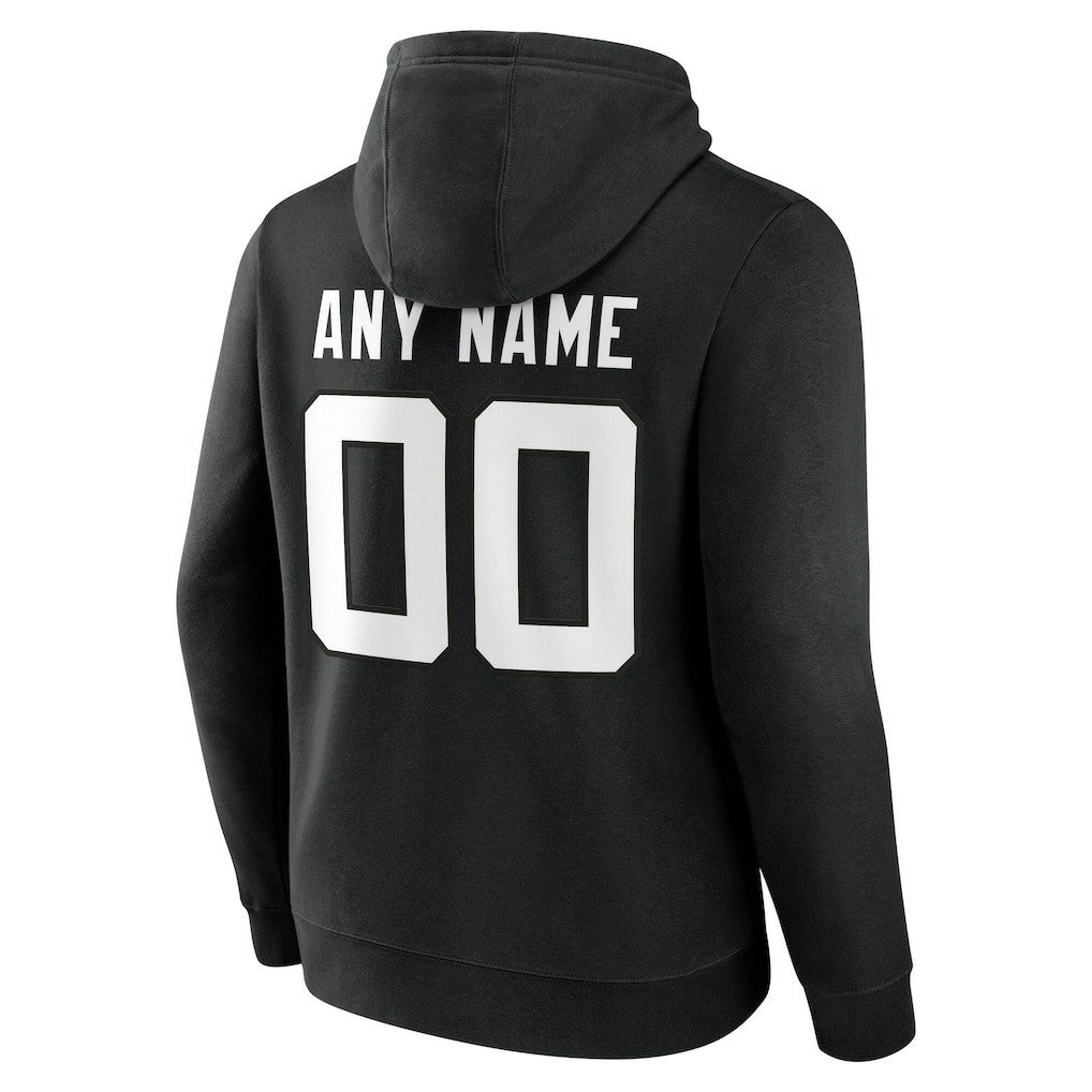 Jacksonville Jaguars Big & Tall Team Authentic Custom Hoodie - Black on sale