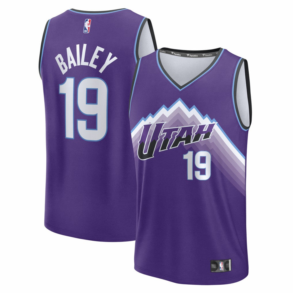 Ace Bailey Utah Jazz Fast Break Replica Jersey - Purple - Icon Edition cheap