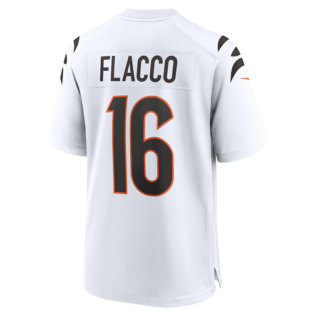Joe Flacco Cincinnati Bengals Game Jersey - White cheap