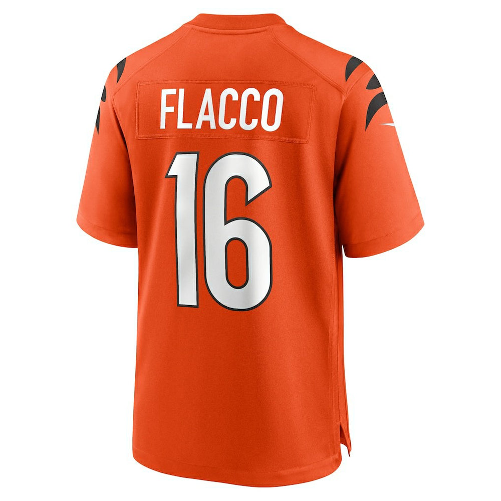 Joe Flacco Cincinnati Bengals Alternate Game Jersey - Orange cheap