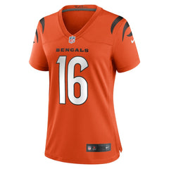 Joe Flacco Cincinnati Bengals Women's Alternate Game Jersey - Orange cheap