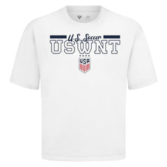 USWNT Levelwear Vanguard Luxe Signature T-Shirt - White online