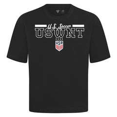 USWNT Levelwear Vanguard Luxe Signature T-Shirt - Black online