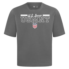 USMNT Levelwear Vanguard Luxe Signature T-Shirt - Gray for sale