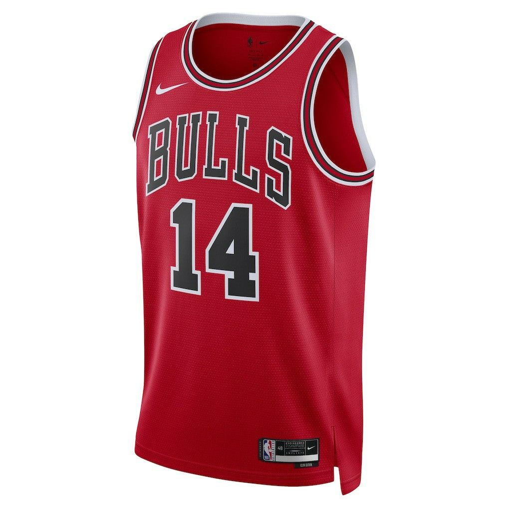 Matas Buzelis Chicago Bulls Unisex Swingman Player Jersey sale - Icon Editi- Red for sale
