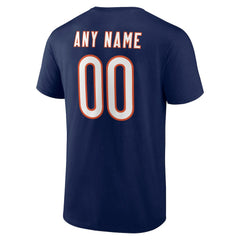 Chicago Bears Big & Tall Team Authentic Custom T-Shirt - Navy cheap