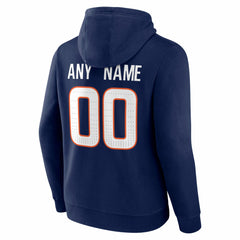 Denver Broncos Big & Tall Team Authentic Custom Hoodie - Navy online