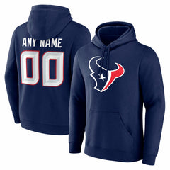 Houston Texans Big & Tall Team Authentic Custom Hoodie - Navy cheap