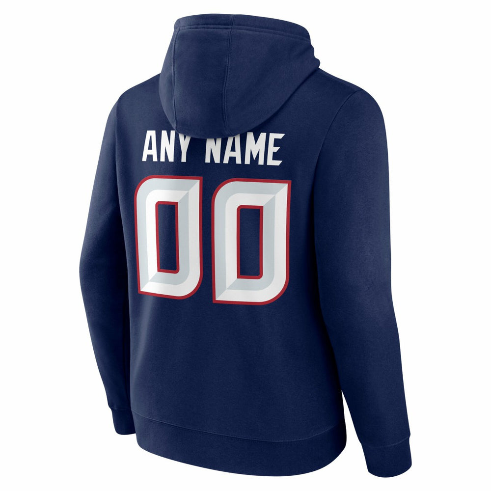 Houston Texans Big & Tall Team Authentic Custom Hoodie - Navy cheap