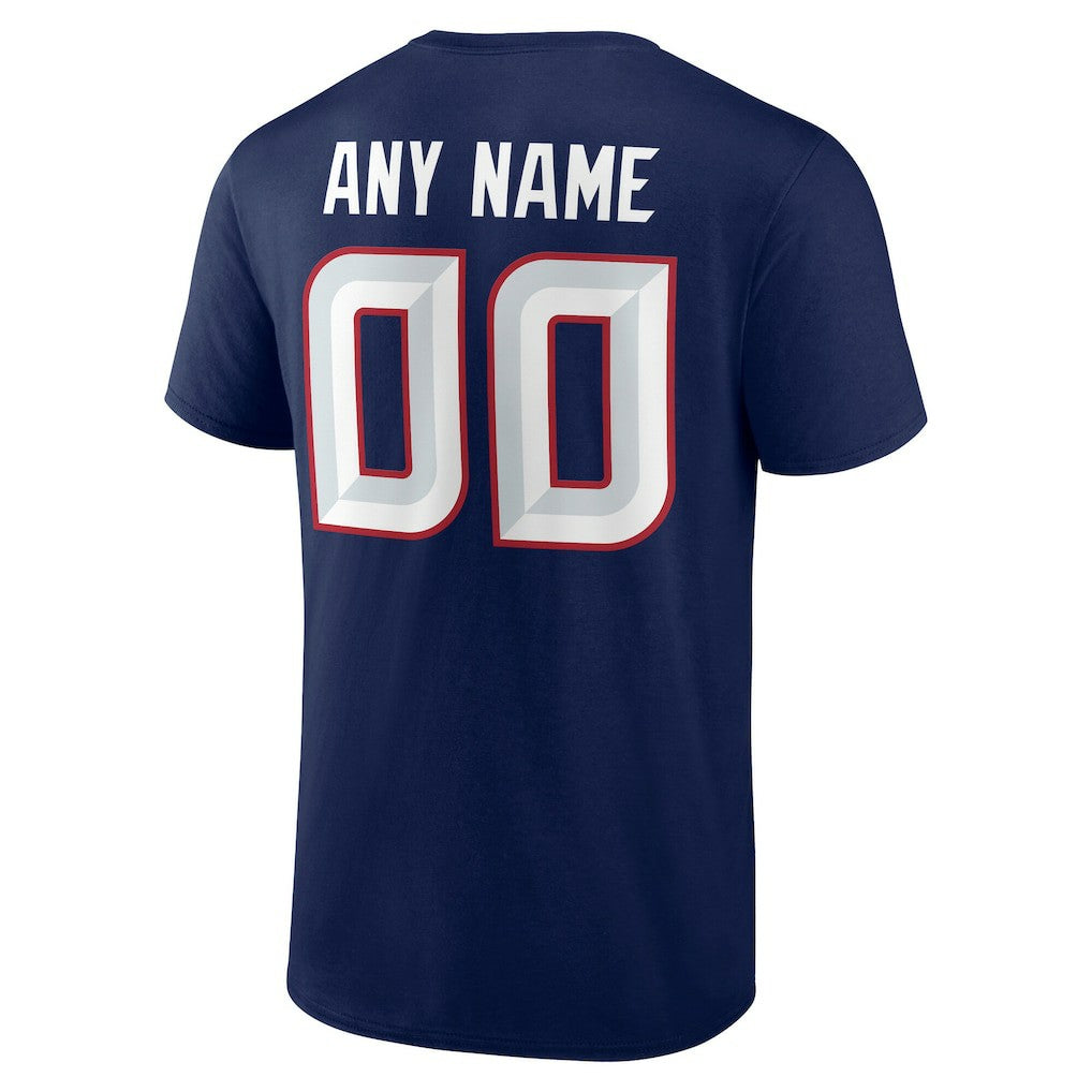 Houston Texans Big & Tall Team Authentic Custom T-Shirt - Navy online