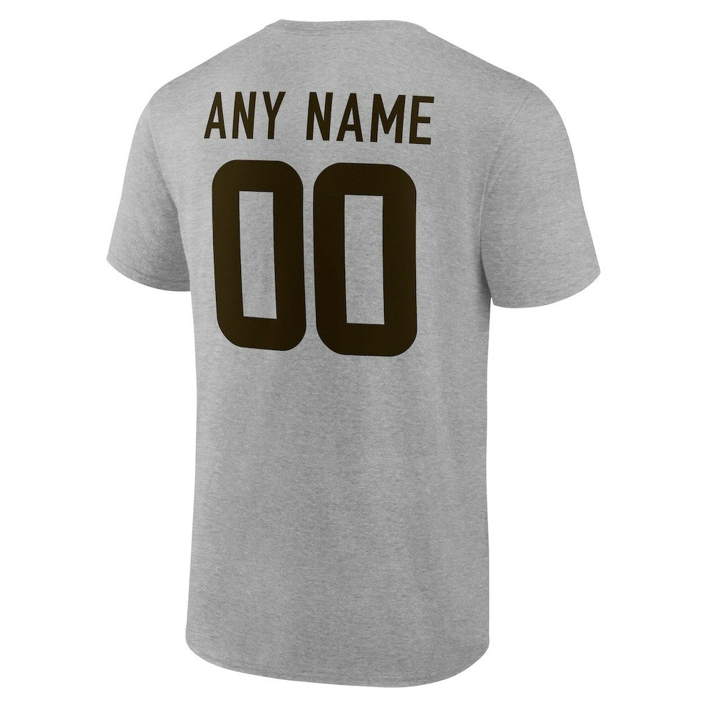 Cleveland Browns Big & Tall Team Authentic Custom T-Shirt - Gray online