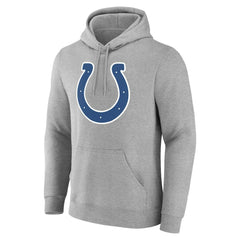 Indianapolis Colts Big & Tall Team Authentic Custom Hoodie - Gray sale