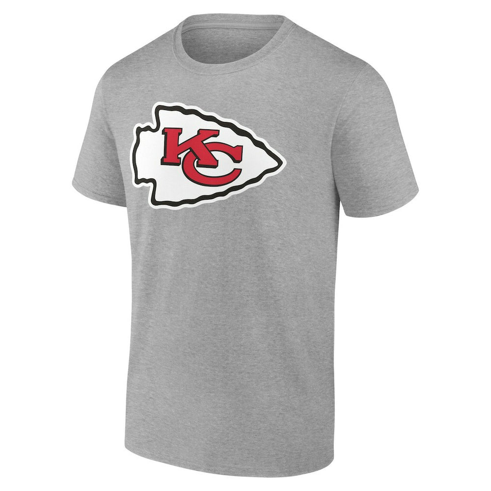 Kansas City Chiefs Big & Tall Team Authentic Custom T-Shirt - Gray on sale