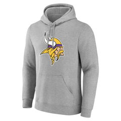 Minnesota Vikings Big & Tall Team Authentic Custom Hoodie - Gray outlet
