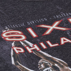 Philadelphia 76ers Hardwood Classics Originals Collection 2000-2001 Team Roster T-Shirt - Black for sale